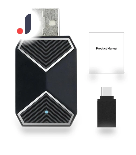 Wireless Carplay Android Auto 2-in-1 Smart Dongle — Phone Accessories, A Auto Parts Mall