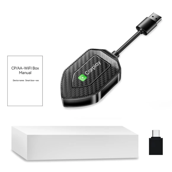 Wireless CarPlay Android Auto Adapter Smart Mini Box — Phone Accessories, Auto Home Solutions
