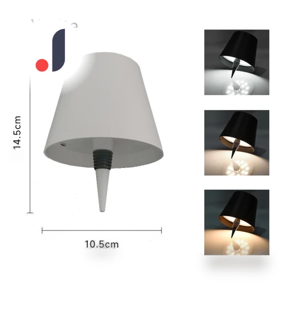 Wireless LED Desk Lamp with Touch Sensor — Study & Desk Lighting, Build My Home