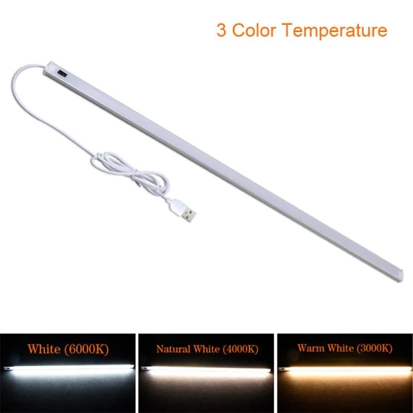 Aluminium LED Bar Light with Hand Scan Sensor — Overhead Lighting, Build My Home