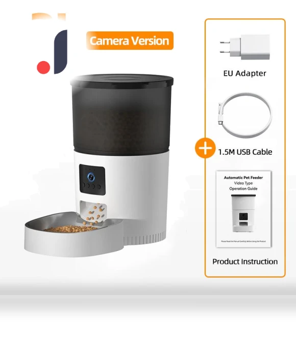 Automatic Pet Feeder with Camera — Automatic Feeders, ROJECO