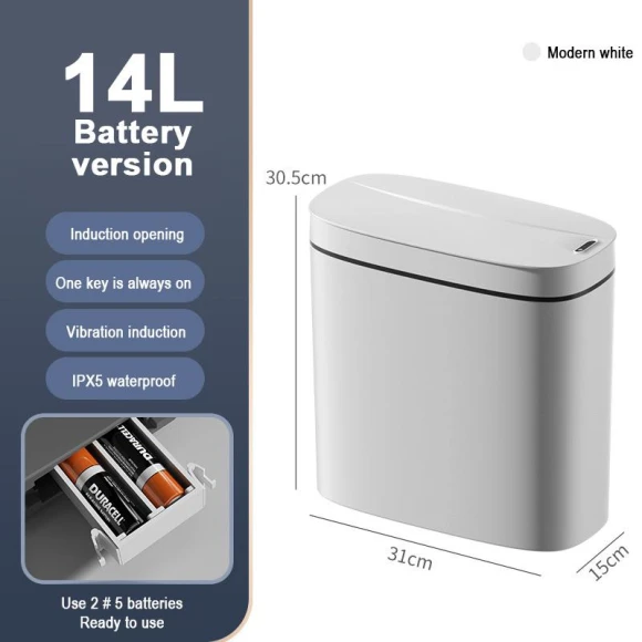 Automatic Trash Can Sensor — Kitchen Cans, Build My Home