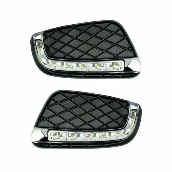 Automotive LED Daytime Running Lights DRL Bulb + Turn Signal — Daytime Running Modules, Rainbow Rain
