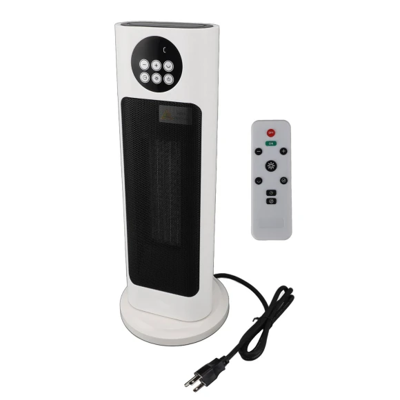 Ceramic Heater with Remote Control — Portable Heating Solutions, Stone Home