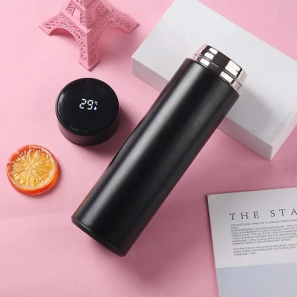 Creative Smart LED Thermos — Travel Drinkware, GYROBALL