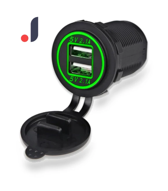 Dual USB Charging Socket — Vehicle Power Solutions, JOHO