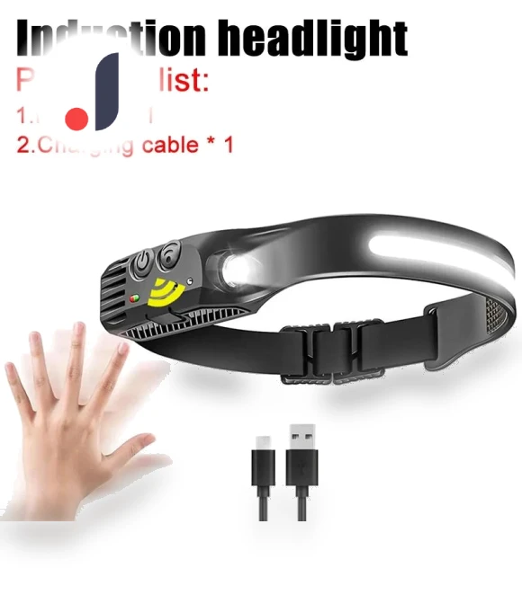 Induction Headlamp COB LED Sensor — Flashlights, Cozy Cottage-Relax