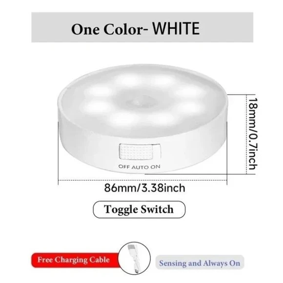 LED Smart Human Body Sensor Night Lamp — Night Lights, Build My Home