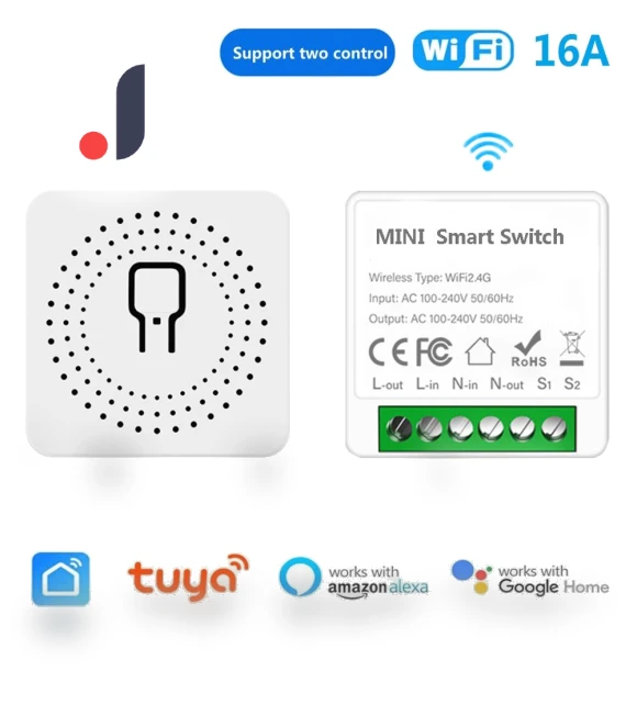 Mini Wi-Fi Switch — Smart Home Modules, AE Selection