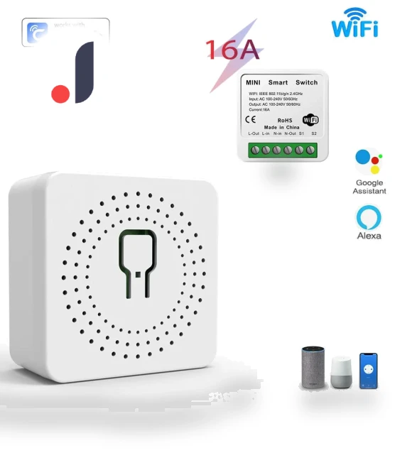 Mini WiFi Smart Switch — Smart Home Modules, Good Household Items