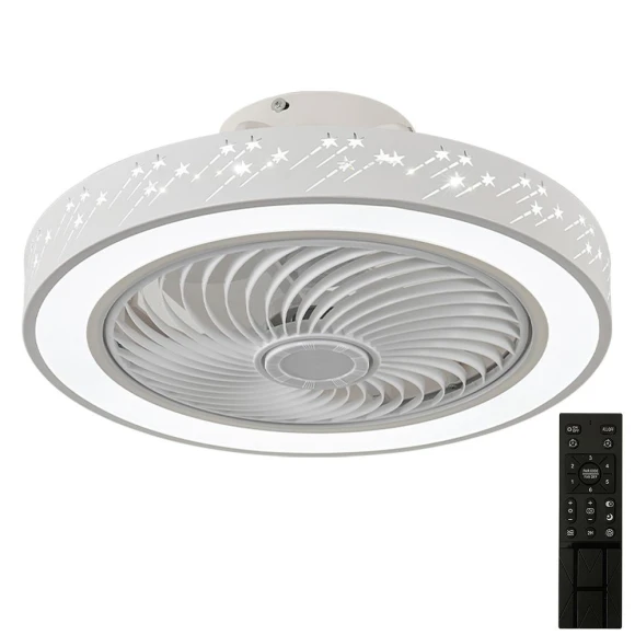 Modern Smart Ceiling Fan with Light — Ceiling Fans & Accessories, Build My Home