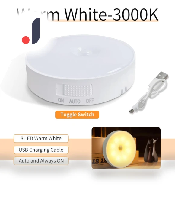 Motion Sensor LED Night Light — Night Lights, Build My Home