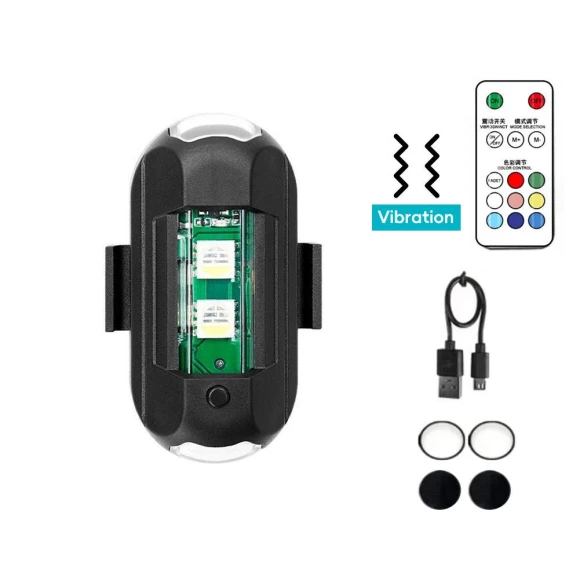 Motorcycle Drone Strobe Light — Vehicle Safety Signals, JOHO - CarGear
