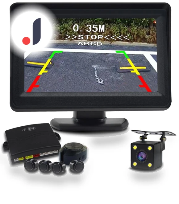 Parking Video Sensors with Rearview Camera Input — Rearview Safety Systems, A Surname Home