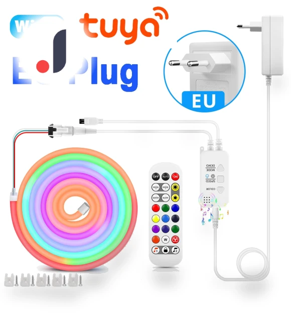 RGBIC WiFi Smart LED Neon Strip Light — LED Strips, Explorer Outdoors