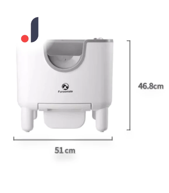 Self-cleaning Cat Litter Box — Training Systems, Rainbow Rain