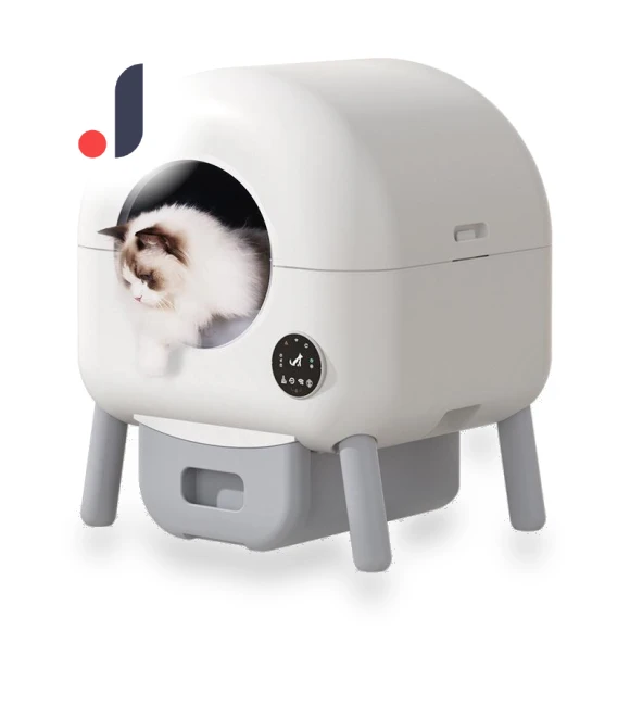 Smart Cat Litter Box — Scoops, Rainbow Rain