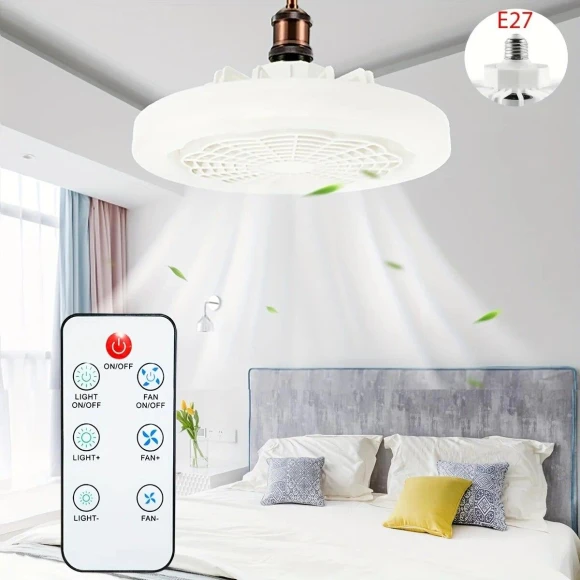 Smart Ceiling Fan with Remote Control — Ceiling Fans, Cozy Cottage-Relax