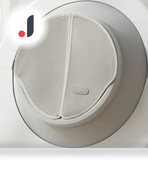 Smart Curtain for Litter Box — Litter, Rainbow Rain