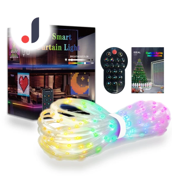 Smart Curtain Lights — String Lights, Build My Home