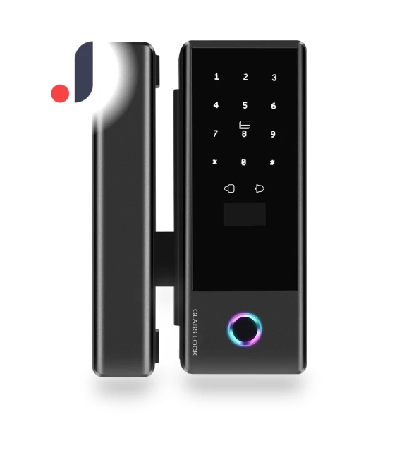 Smart Glass Door Lock — Smart Home Security, Meterk