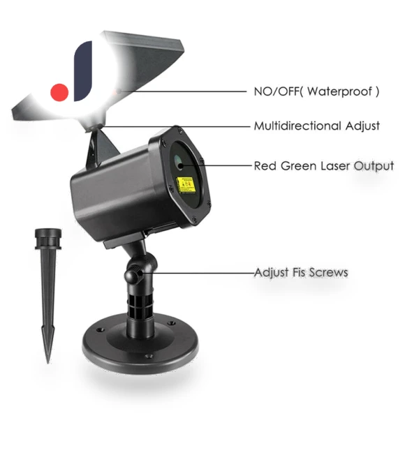 Smart LED Laser Projector — Outdoor Light Projectors, Actually lighting