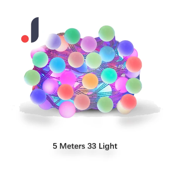 Smart LED String Lights — String Lights, Rainbow Rain