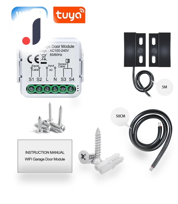 Smart WiFi Garage Door Controller Module — Smart Home Modules, Build My Home
