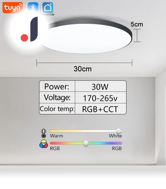 WIFI RGB Smart Lamp — Kids' Lamps, Rainbow Rain