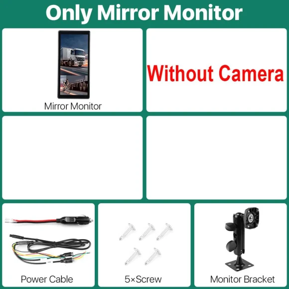 10.36-inch IPS Touch Screen BSD DVR Loop Recorder — Rearview Safety Systems, JOHO - CarGear