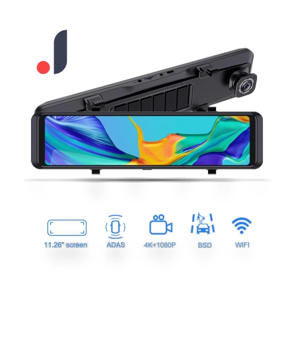 11.26-inch Touchscreen 4K Dual Lens Car Dash Cam — Dashboard Cameras, JOHO - CarGear