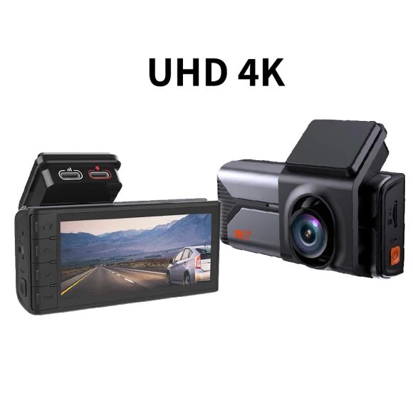 3.7-inch IPS UHD 2K/4K WiFi Dash Cam — Dashboard Cameras, JOHO