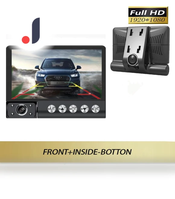 3-Channel FHD 1080P Car Dash Camera — Dashboard Cameras, JOHO - CarGear