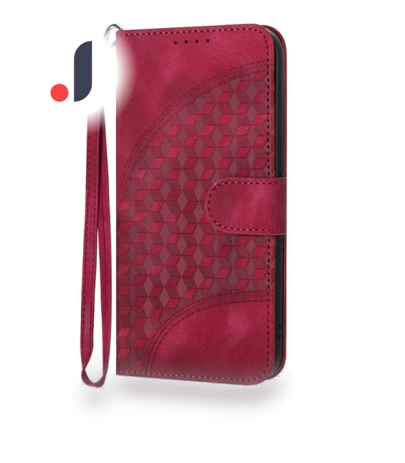 Artificial Leather Flip Cover with Card Slot and Stand — Flip Cases, huhong718