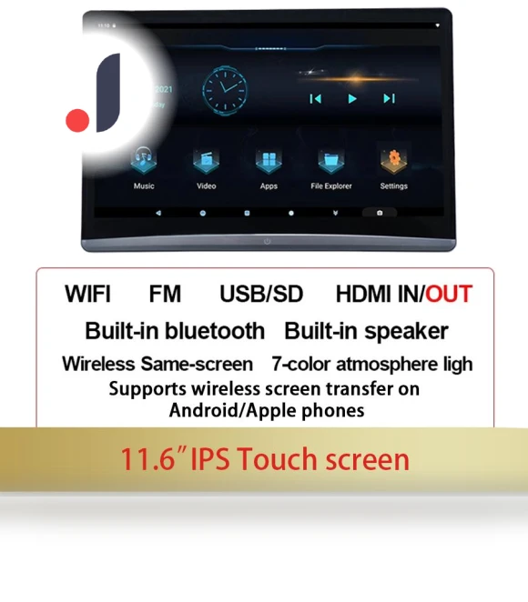 Car Headrest Entertainment Monitor — In-Car Entertainment Systems, JOHO - CarGear