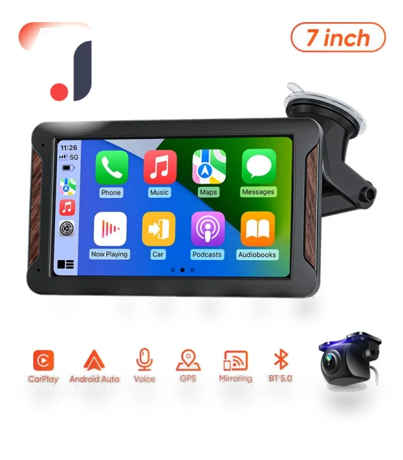 Carplay Android Auto Smart Player Rearview Mirror Dash Cam — Car Installation Essentials, JOHO - CarGear