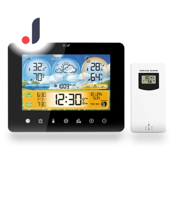 Color Touch Screen Digital Weather Station — Barometers, Home Of Auto Parts