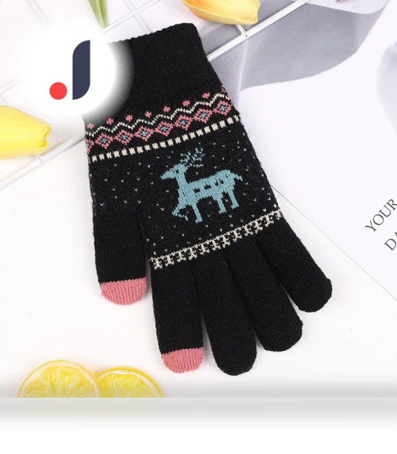 Double-Layered Thickened Velvet Winter Warm Gloves with Touchscreen — Gloves, Outdoor Boutique TOP