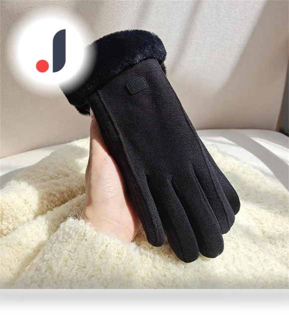 Fleece Insulated Touchscreen Gloves — Gloves, KatieKatie