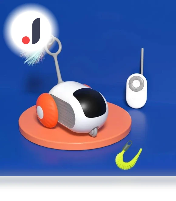 Interactive Cat Toy with Remote Control — Cat Playthings, GYROBALL