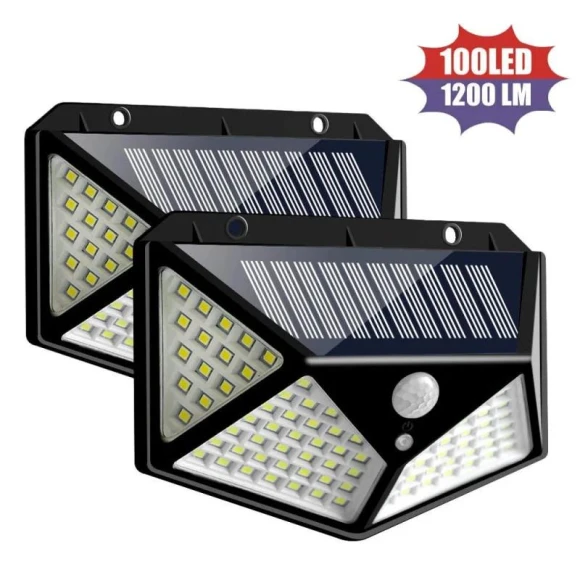 LED Solar Light Outdoor Solar Lamp — Outdoor Security & Flood Lighting, Cozy Cottage-Relax
