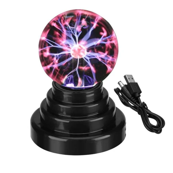 Magic Crystal Plasma Ball Touch LED Night Light — Night Lights, Home Of Auto Parts
