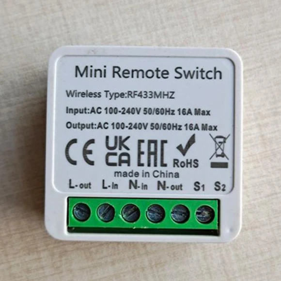 Mini Smart Switch LED Light Switch — Ceiling Fan Wall Controls, HIMO Group