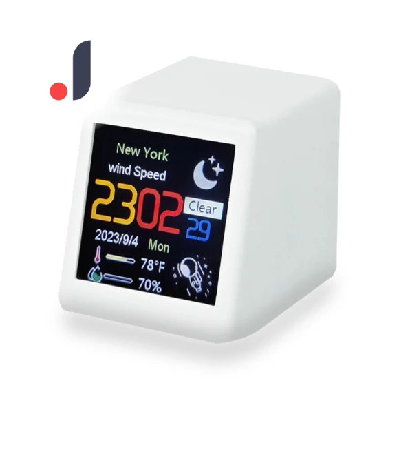 Portable Small Smart Wifi Weather Station Display — Barometers, Homedepot