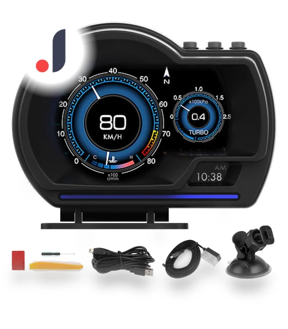 Projection Display OBD2+GPS Smart Gauge Car HUD — Car Accessories & Gadgets, A Auto Parts Mall