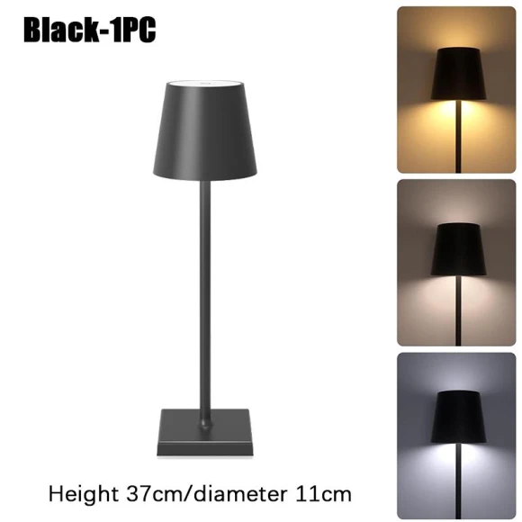 Rechargeable LED Desk Lamp — Desk & Table Lighting, Happy Home Mall