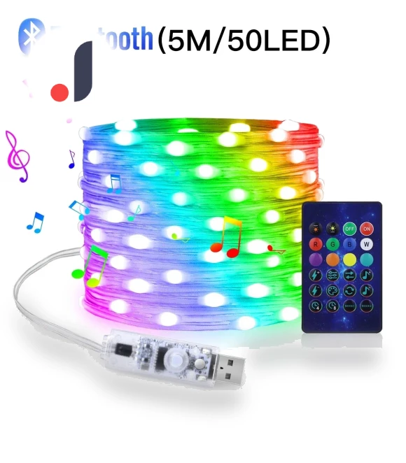 RGBIC Smart LED String Lights — String Lights, GYROBALL