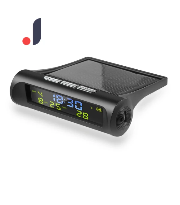 Smart Digital Car USB Solar Charger with LED Display — Car Accessories & Gadgets, 888 Auto Parts Town