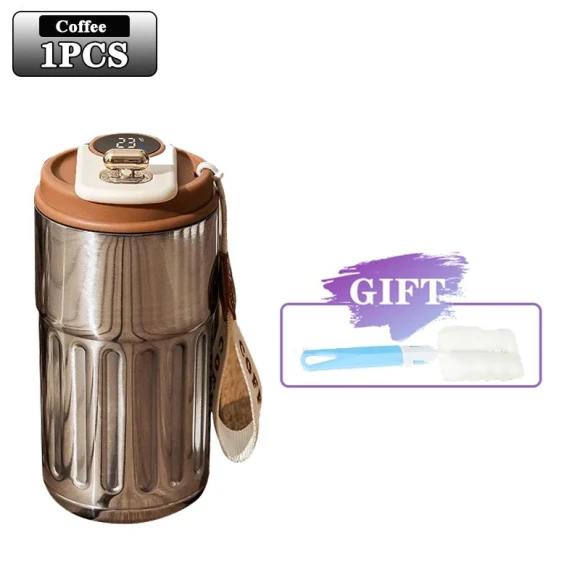 Smart Display Vacuum Insulated Cup — Beverage Warmers, Happy Home Mall