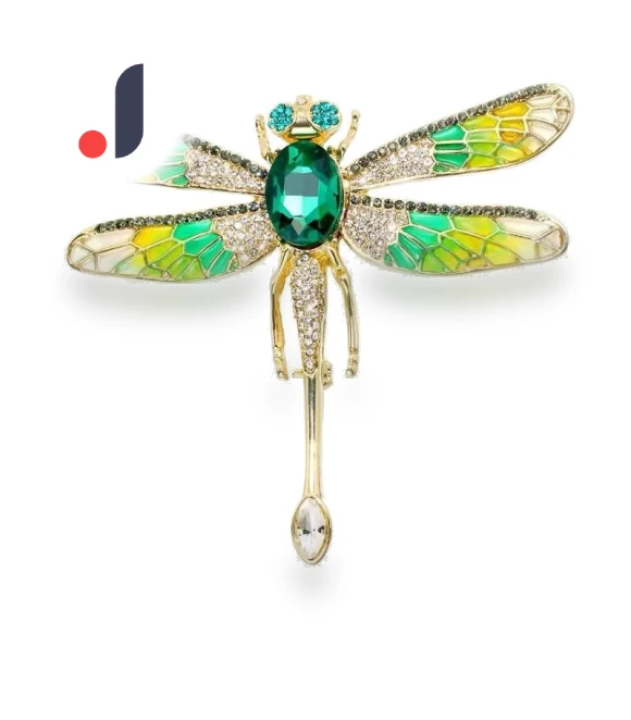 Smart Dragonfly Brooch — Pins & Brooches, JEWEL HOME